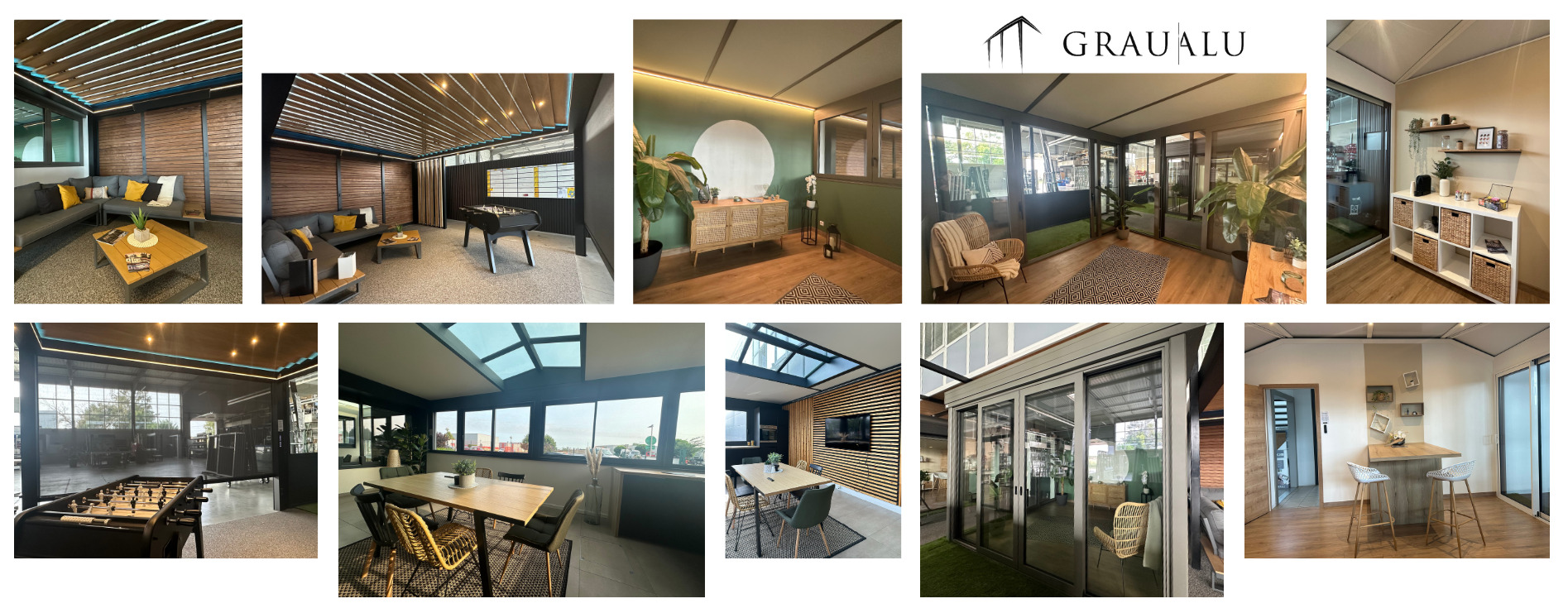 Nouveau showroom – Grau Alu